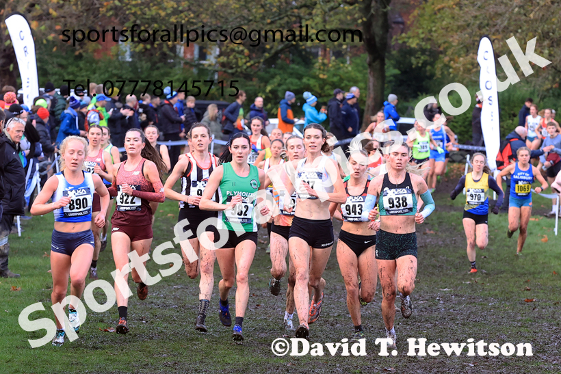 Senior Womens and Under-23s 2025 Liverpool Cross Challenge, Sefton Park, Saturday, November 22th. Photo: David T. Hewitson/Sports for All Pics